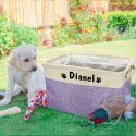 PET DOG TOY STORAGE BASKET DOG CANVAS BAG FOLDABLE PET TOYS LINEN STORAGE BOX BINS PET DOG TOY STORAGE BASKET DOG CANVAS BAG FOLDABLE PET TOYS LINEN STORAGE BOX BINS
