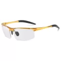 SUNGLASSES PHOTOCHROMIC CLEAR TO GREY SPORT POLARIZED SUN GLASSES FOR MEN RUNNING EVERYDAY GLASSES