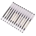 10 PCS/SET JAPANESE GEL PEN 0.5MM BLACK BLUE INK PEN MAKER PEN SCHOOL OFFICE STUDENT WRITING STATIONERY