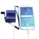 USB PHONE EMERGENCY CHARGER FOR OUTDOOR SURVIVAL KIT CAMPING TRAVEL MULTIFUNCTION HAND CRANK CHARGER