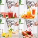 HAND PRESSURE JUICER POMEGRANATE ORANGE LEMON SUGAR CANE JUICE KITCHEN FRUIT TOOL