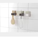 MULTI-PURPOSE HOOKS WALL MOUNTED MOP ORGANIZER HOLDER RACK BRUSH BROOM HANGER HOOK KITCHEN BATHROOM