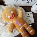MAN PLUSH TOYS BISCUIT MAN STUFFED SOFT CUTE PILLOW KAWAII BEAR XMAS BIRTHDAY GIFT FOR KIDS MAN PLUSH TOYS BISCUIT MAN STUFFED SOFT CUTE PILLOW KAWAII BEAR XMAS BIRTHDAY GIFT FOR KIDS