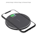 WIRELESS CHARGER FOR SAMSUNG GALAXY S10 S9 S8 NOTE 9 USB QI CHARGING PAD FOR IPHONE