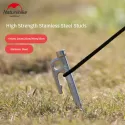 CAMPING ACCESSORIES TENT PEGS STAINLESS STEEL ULTRALIGHT OUTDOOR TENT NAILS 4 SIZES GROUND NAIL TENT