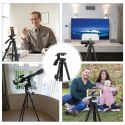 PHONE TRIPOD 55INCH PROFESSIONAL VIDEO RECORDING CAMERA PHOTOGRAPHY STAND FOR XIAOMI HUAWEI PHONE TRIPOD 55INCH PROFESSIONAL VIDEO RECORDING CAMERA PHOTOGRAPHY STAND FOR XIAOMI HUAWEI