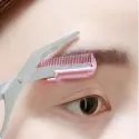 EYEBROW TRIMMER SCISSOR WITH COMB FACIAL HAIR REMOVAL GROOMING SHAPING SHAVER