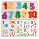 MONTESSORI TOYS FOR CHILDREN MATHEMATICS KIDS EARLY EDUCATIONAL TOYS COUNTING WOODEN