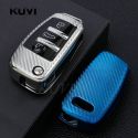 SOFT TPU CARBON FIBER CAR KEY CASE COVER BAG FOR AUDI CAR HOLDER SMART REMOTE CAR STYLING SOFT TPU CARBON FIBER CAR KEY CASE COVER BAG FOR AUDI CAR HOLDER SMART REMOTE CAR STYLING