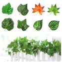 GREEN SILK ARTIFICIAL HANGING VINES LEAF PLANTS VINES LEAVES 1PCS DIY WALL DéCOR ARTIFICIAL PLANTS GREEN SILK ARTIFICIAL HANGING VINES LEAF PLANTS VINES LEAVES 1PCS DIY WALL DéCOR ARTIFICIAL PLANTS