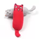 PET PLUSH TOYS CLAWS THUMB BITE CAT MINT SCRATCHER TEETH GRINDING CATNIP CAT TOY INTERACTIVE TOOLS PET