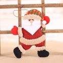 SANTA CLAUS CHRISTMAS ORNAMENTS DIY HANGING PENDANT CHRISTMAS TREE DECORATIONS FOR XMAS SANTA CLAUS CHRISTMAS ORNAMENTS DIY HANGING PENDANT CHRISTMAS TREE DECORATIONS FOR XMAS