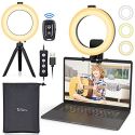 6€ LED RING LIGHT WITH TRIPOD STAND&PHONE HOLDER DESKTOP RING LIGHT KIT 3 COLOR 6€ LED RING LIGHT WITH TRIPOD STAND&PHONE HOLDER DESKTOP RING LIGHT KIT 3 COLOR