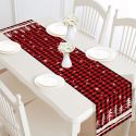 CHRISTMAS TABLE RUNNER CHRISTMAS DEER PRINT PATTERN FOR HOME PARTY BIRTHDAY WEDDING DECORATION COTTON AND LINEN TABLE RUNNER CHRISTMAS TABLE RUNNER CHRISTMAS DEER PRINT PATTERN FOR HOME PARTY BIRTHDAY WEDDING DECORATION COTTON AND LINEN TABLE RUNNER