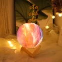 MOON LAMP 3D MOON LIGHT LED NIGHT LIGHT 8CM RECHARGEABLE TOUCH SWITCH MOON LIGHT