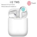 I12 TWS WIRELESS HEADSET BLUETOOTH EARPHONE SPORT 5.0 STEREO WIRELESS EARBUD I12 TWS WIRELESS HEADSET BLUETOOTH EARPHONE SPORT 5.0 STEREO WIRELESS EARBUD