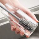 SILICONE CUP BRUSH CUP SCRUBBER GLASS CLEANER KITCHEN CLEANING TOOL LONG HANDLE SILICONE CUP BRUSH CUP SCRUBBER GLASS CLEANER KITCHEN CLEANING TOOL LONG HANDLE