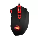 REDRAGON M901 PERDITION WIRED GAMING MOUSE MMO MICE 24000 DPI 18 PROGRAMMABLE BUTTONS