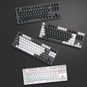 WIRED MECHANICAL KEYBOARD 87 KEYS BLUE SWITCH COLOR RGB  KEYBOARDS