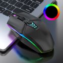 MUTE WIRED GAMING MOUSE 1600 DPI OPTICAL 6 BUTTON USB MOUSE WITH RGB BACKLIGHT MUTE WIRED GAMING MOUSE 1600 DPI OPTICAL 6 BUTTON USB MOUSE WITH RGB BACKLIGHT