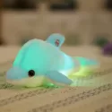 1PC 32CM CUTE CREATIVE LUMINOUS PLUSH TOY DOLPHIN DOLL GLOWING