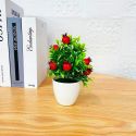 ARTIFICIAL PLANTS BONSAI ORANGE POMEGRANATE FRUIT TREE WINDOWSILL DECOR ARTIFICIAL PLANTS BONSAI ORANGE POMEGRANATE FRUIT TREE WINDOWSILL DECOR