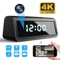 MINI WIFI CLOCK CAMERA 4K UHD WIFI CAMCORDER MICRO CAMERA REAL NIGHT VISION ALARM MOTION REMOTE