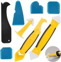 SILICONE REMOVER & SILICONE JOINTING TOOL, MULTIFUNCTIONAL 8 IN 1 PROFESSIONAL SILICONE TOOL SCRAPER SET FOR KITCHEN BATHROOM FLOOR SILICONE REMOVER & SILICONE JOINTING TOOL, MULTIFUNCTIONAL 8 IN 1 PROFESSIONAL SILICONE TOOL SCRAPER SET FOR KITCHEN BATHROOM FLOOR