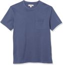 GOODTHREADS HEAVYWEIGHT OVERSIZED SHORT-SLEEVE CREWNECK T-SHIRT, DENIM, L GOODTHREADS HEAVYWEIGHT OVERSIZED SHORT-SLEEVE CREWNECK T-SHIRT, DENIM, L