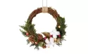 CHRISTMAS WREATH FRONT DOOR WALL HANGING RATTAN ARTIFICIAL FLOWERS RED BERRY VENUE LAYOUT CHRISTMAS WREATH FRONT DOOR WALL HANGING RATTAN ARTIFICIAL FLOWERS RED BERRY VENUE LAYOUT