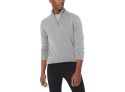 GOODTHREADS MEN'S SOFT COTTON QUARTER-ZIP JUMPER, GREY HEATHER, 3XL TALL GOODTHREADS MEN'S SOFT COTTON QUARTER-ZIP JUMPER, GREY HEATHER, 3XL TALL
