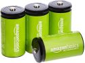 AMAZON BASICS C CELL RECHARGEABLE BATTERIES 1.2V (5000MAH NI-MH) - PACK OF 4 AMAZON BASICS C CELL RECHARGEABLE BATTERIES 1.2V (5000MAH NI-MH) - PACK OF 4