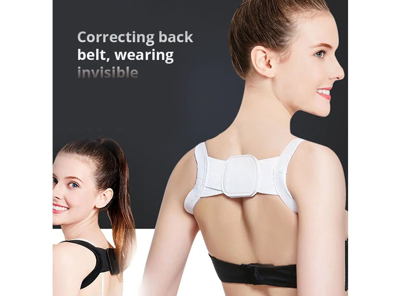 BACK BRACE POSTURE CORRECTOR FOR WOMEN, Upper Back Posture Support  Straightener