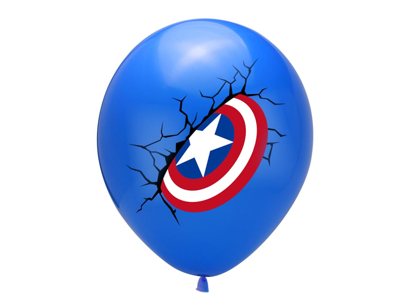 8 BALLONS LATEX SPIDERMAN 28CM