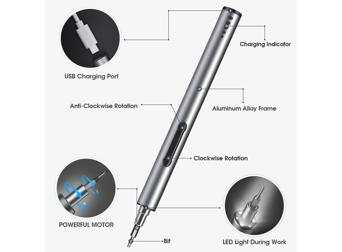 Electric deals screwdriver mini