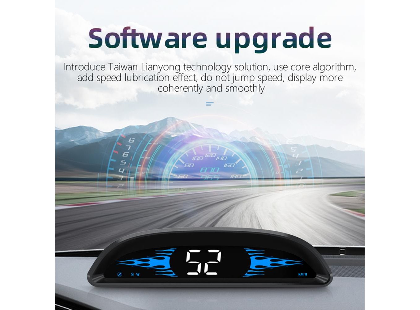 Car GPS Gauge Head-Up Display Automotive Electronics HUD Projector