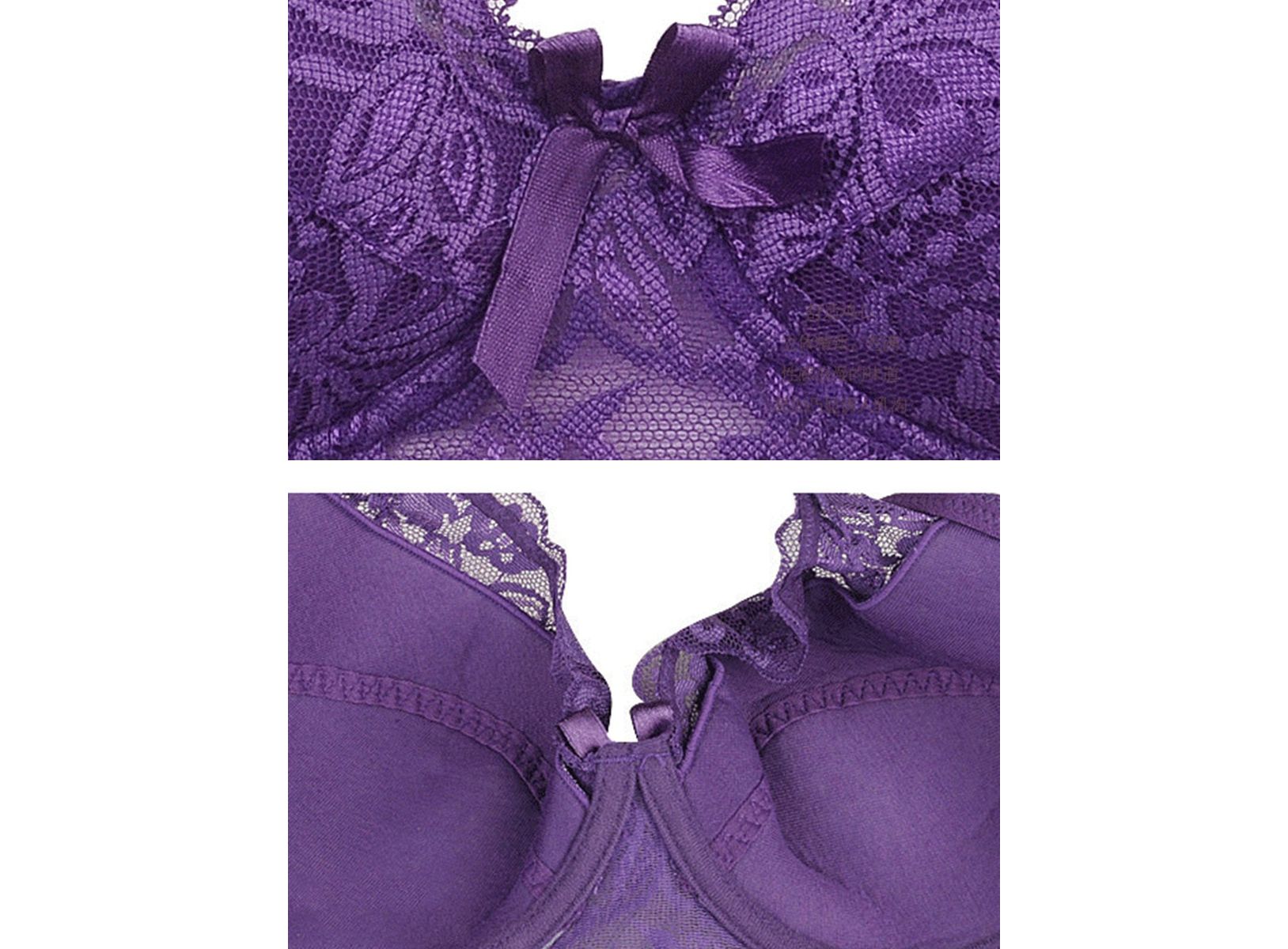 Women Full Cup Thin Underwear Small Bra Plus Size Wireless Lace Bra Breast  Cover B C D Cup Large Size Lace : : Clothing, Shoes & Accessories