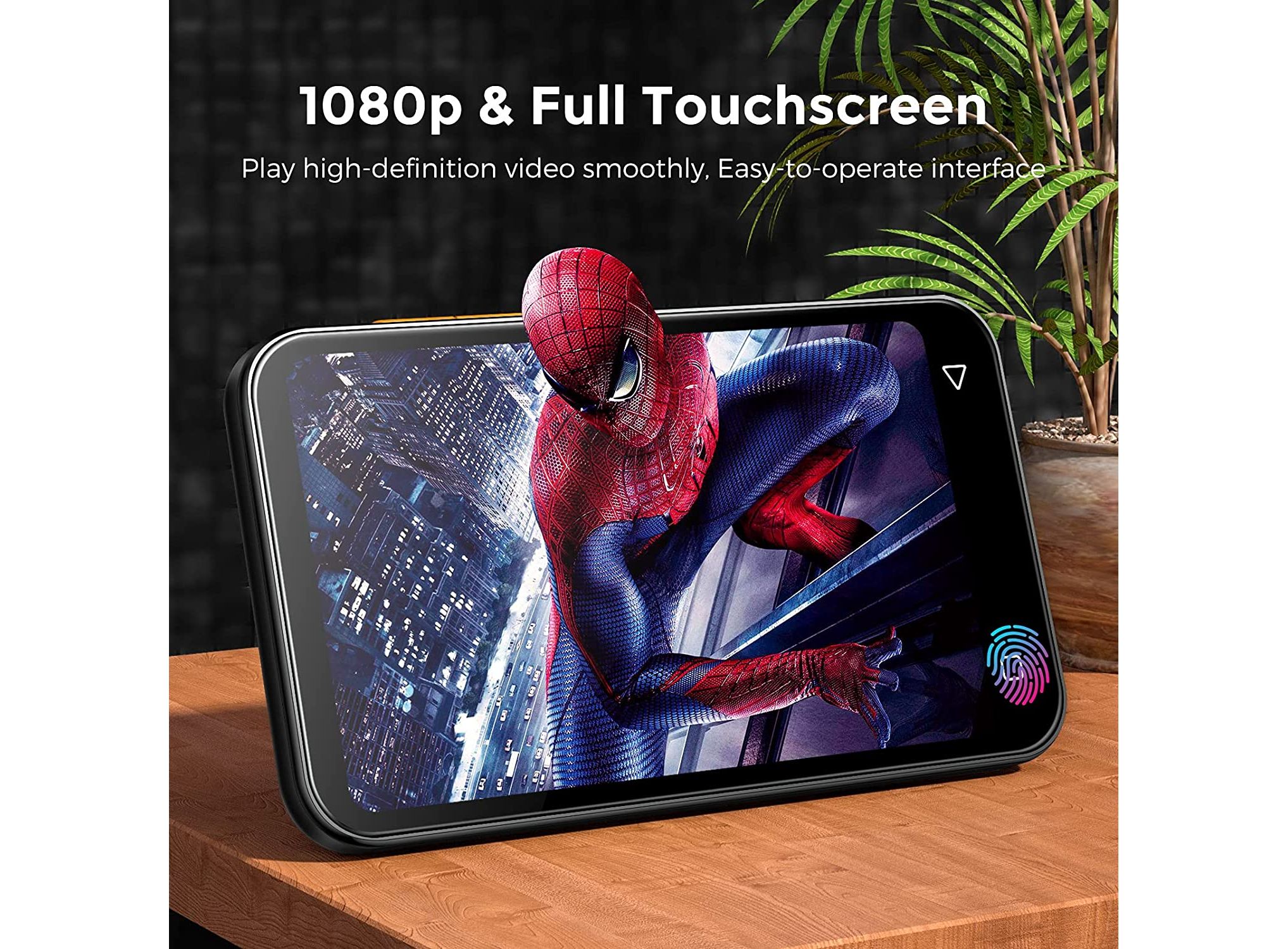 thumbnail image 2 of TIMMKOO Q5 WiFi & Bluetooth MP3/MP4 Player - 4" Touchscreen, HiFi Sound, FM Radio, EBook, 1800mAh Battery (Green) 2 of 11