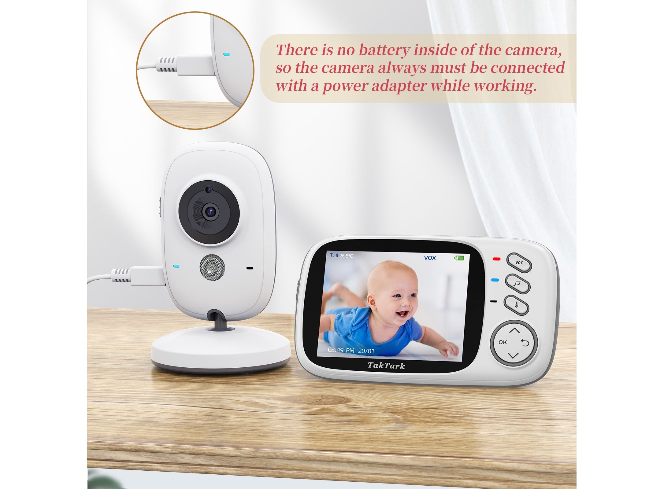 Nanny Wireless Baby Monitor