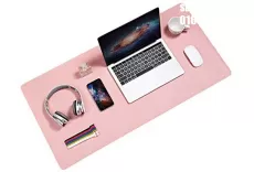 MOUSE PAD, MULTIFUNCTIONAL TABLE MAT, EXTENDED OFFICE/HOME PAD 80 X 40 CM, PVC LEATHER GAMING