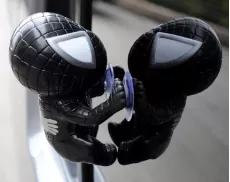 SPIDER MAN TOY CLIMBING SPIDER MAN MODEL WINDOW SUCKER FOR SPIDER-MAN DOLL CAR HOME INTERIOR DECORATION