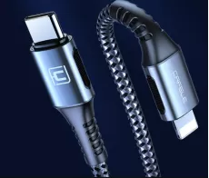 FAST CHARGING CABLE FOR IPHONE 11 PRO MAX SE USB TYPE C TO FOR LIGHTNING CABLE CHARGER