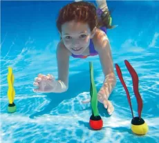 SEA PLANT SHAPE DIVING SWIMMING TOYS - AQUATIC POOL FUN | PROTECHSHOP