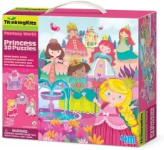 4M THINKING KITS - 3D FLOOR PUZZLES - PRINCESS
