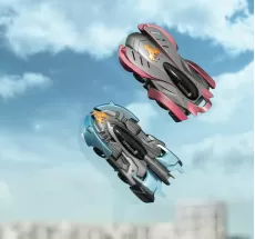 RC CAR ELECTRIC 360 ROTATING STUNT RC CAR ANTIGRAVITY MACHINE AUTO TOY CARS WITH REMOTE CONTROL