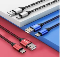 SAMSUNG  XIAOMI DATA CABLE MOBILE PHONE FAST USB CHARGER CABLE ANDROID CORD