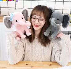 ELEPHANT PLUSH CALM TOY COUPLE PLUSH DOLLS STUFFED ANIMAL PLUSH TOY WEDDING CHILDREN