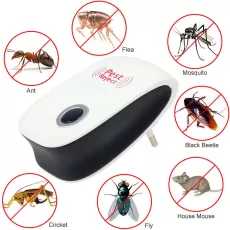 ENHANCED ULTRASONIC PEST REPELLER - MOSQUITO RAT MOUSE COCKROACH CONTROL