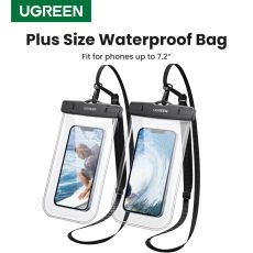 UGREEN 7.2 inch IPX8 Waterproof Phone Case Bag For iPhone 14 13 12 Pro Max Protective Case Universal