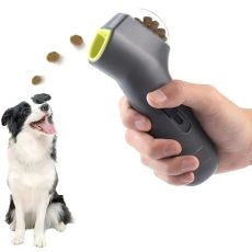 Pet Treat Launcher Dog Food Catapult Dog Stuff Puppy Snack Shooter Feeder Pet Training Food Dispenser Toys Dog Interactive Toys